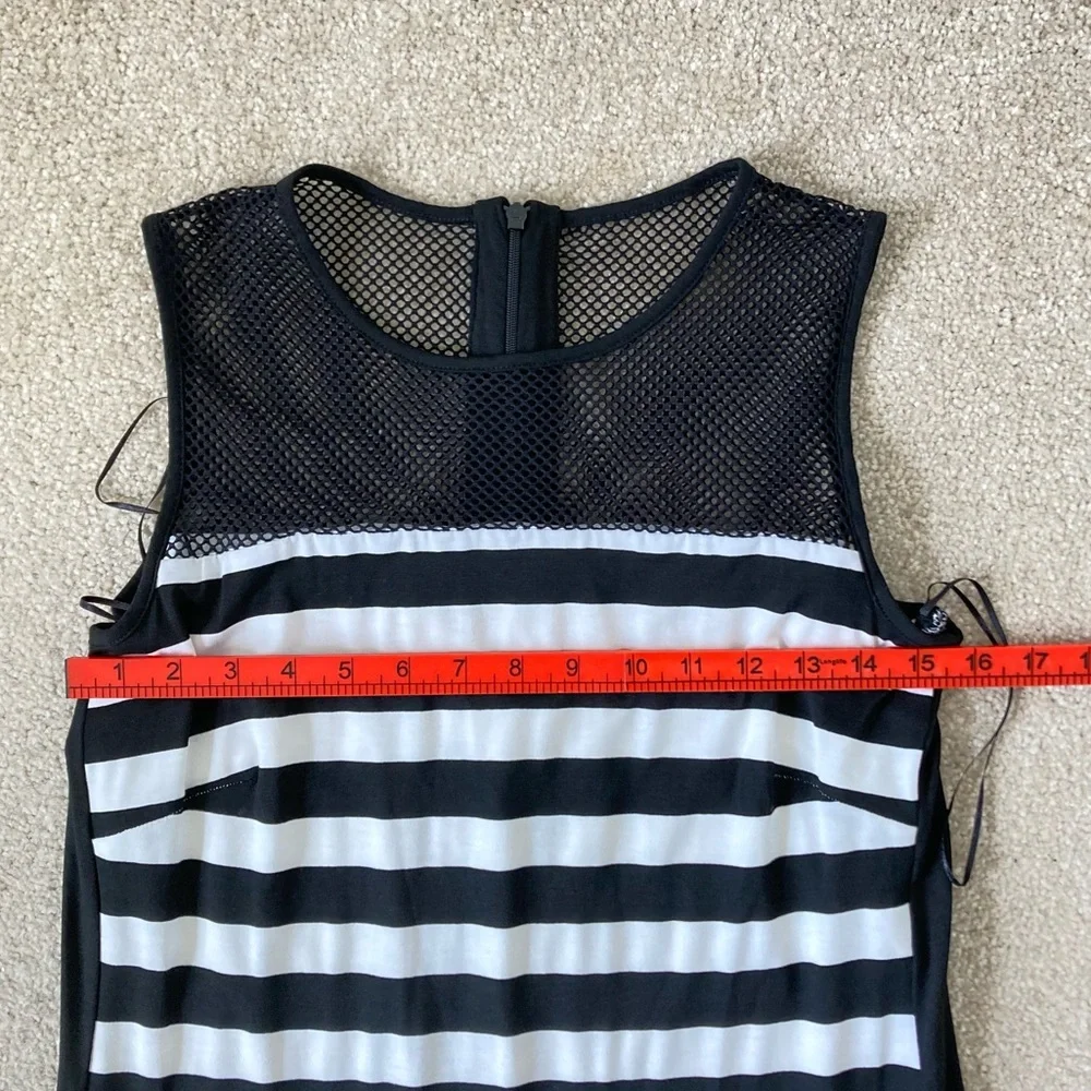 BNWT Roman Women's Black & White Stripe Maxi Dress UK Size 14 - Picture 11 of 14